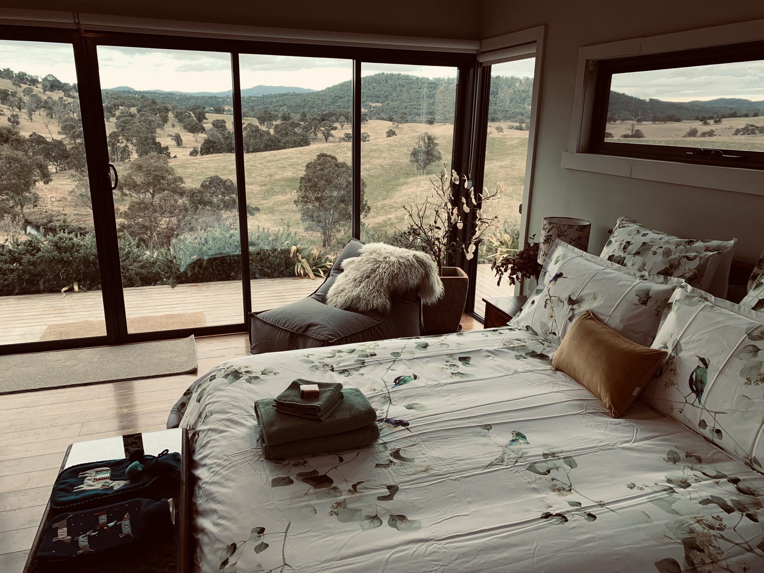 bed with a view platypus eco cabin