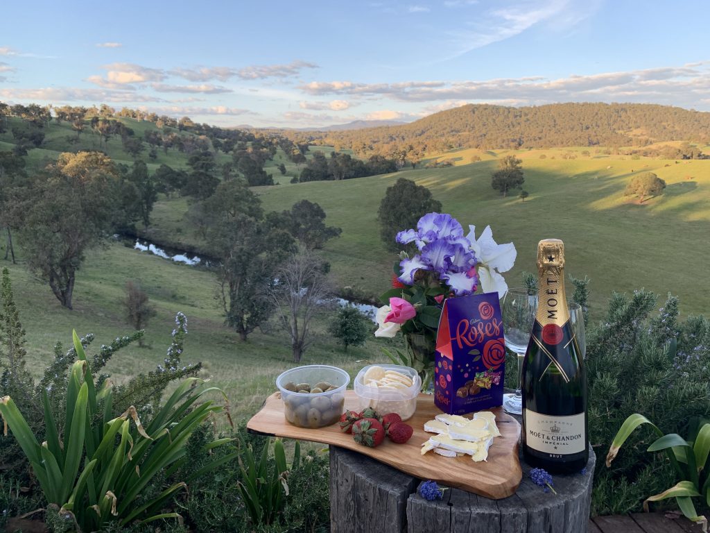 view from platypus cabin