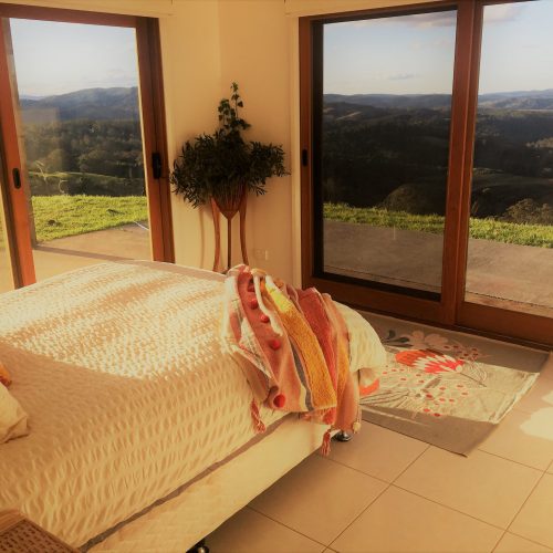 master bedroom house on a hill